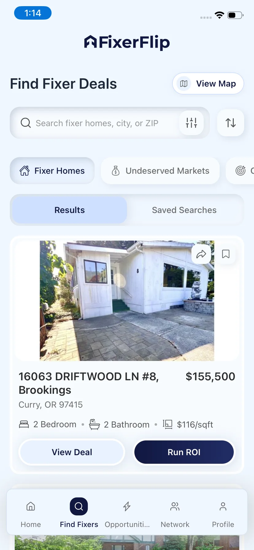 FixerFlip Find fixer deals