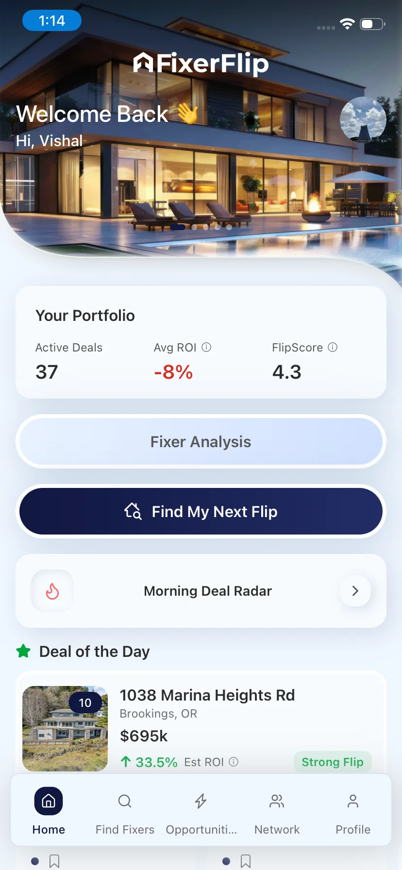 FixerFlip Investor home